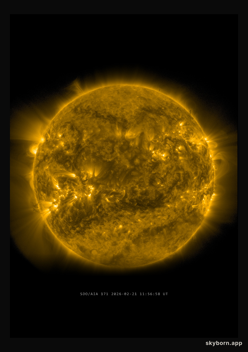 The Sun on 21 February 2026