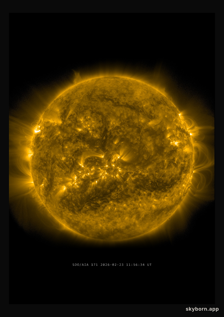 The Sun on 23 February 2026