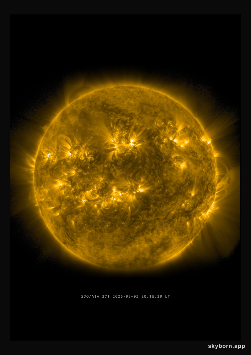The Sun on 3 March 2026