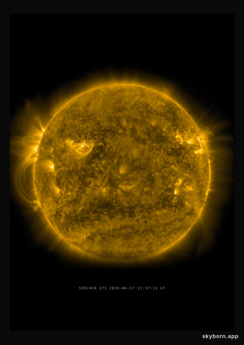 The Sun on 17 April 2026