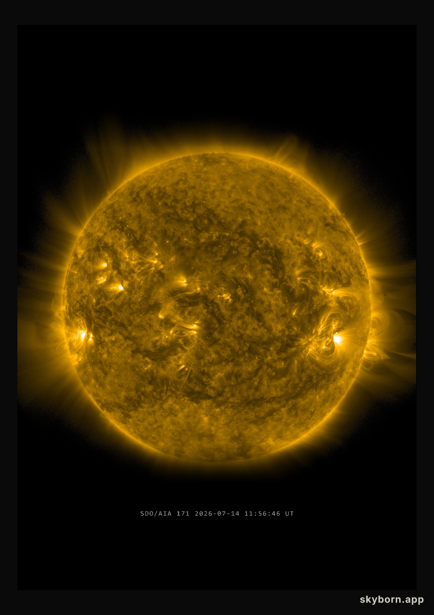 The Sun on 14 July 2026