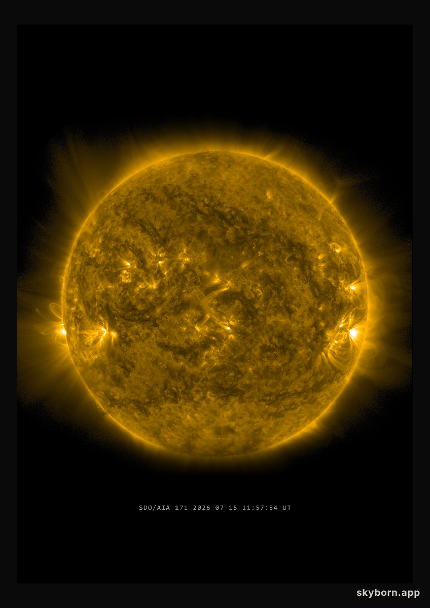 The Sun on 15 July 2026