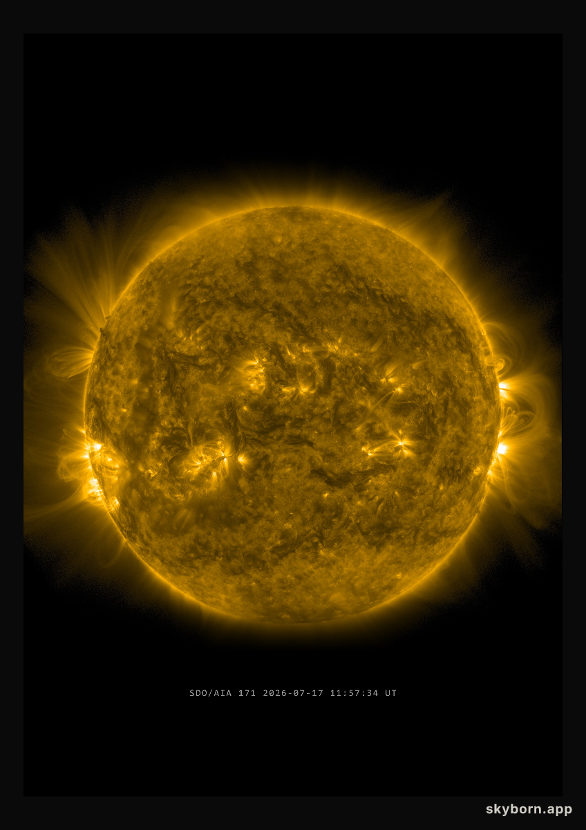 The Sun on 17 July 2026