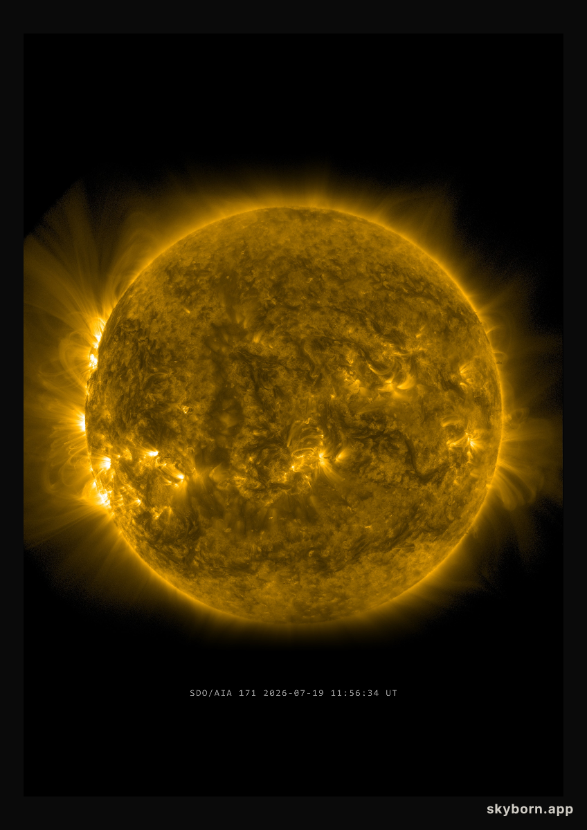 The Sun on 19 July 2026