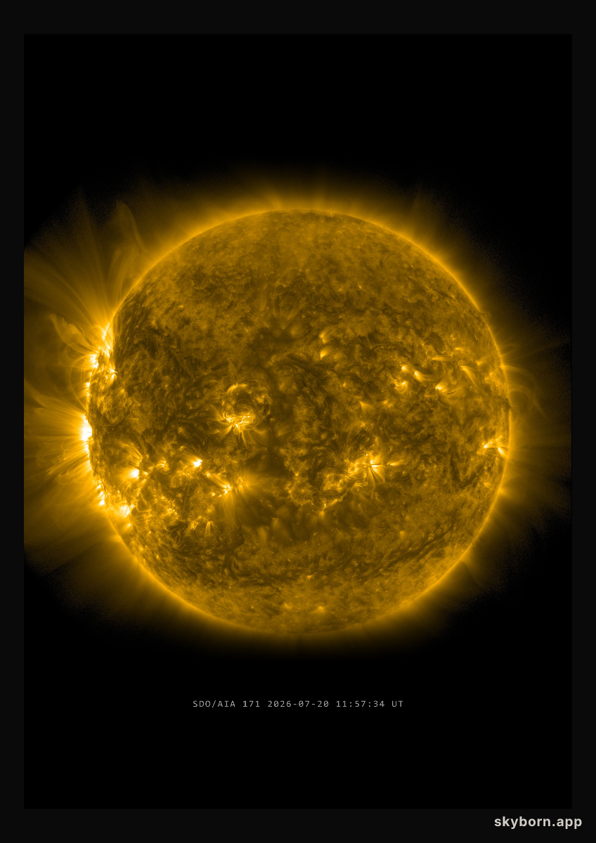 The Sun on 20 July 2026