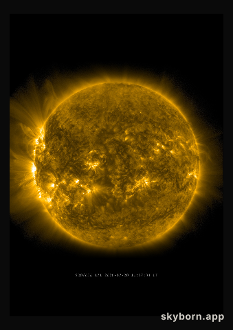 The Sun on 20 July 2026