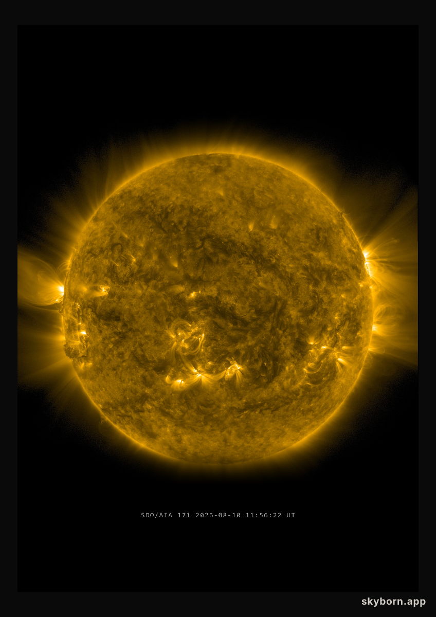 The Sun on 10 August 2026