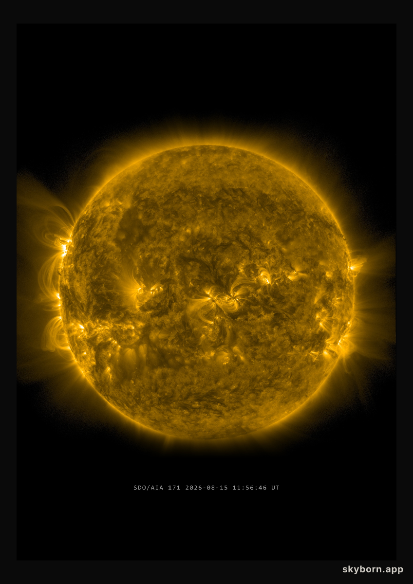 The Sun on 15 August 2026