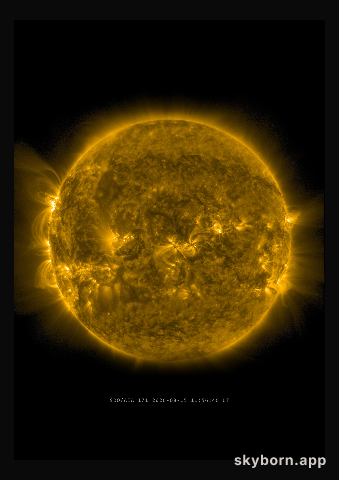 The Sun on 15 August 2026