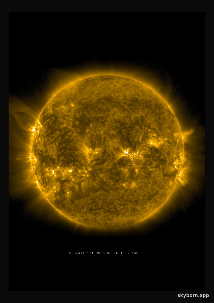 The Sun on 16 August 2026