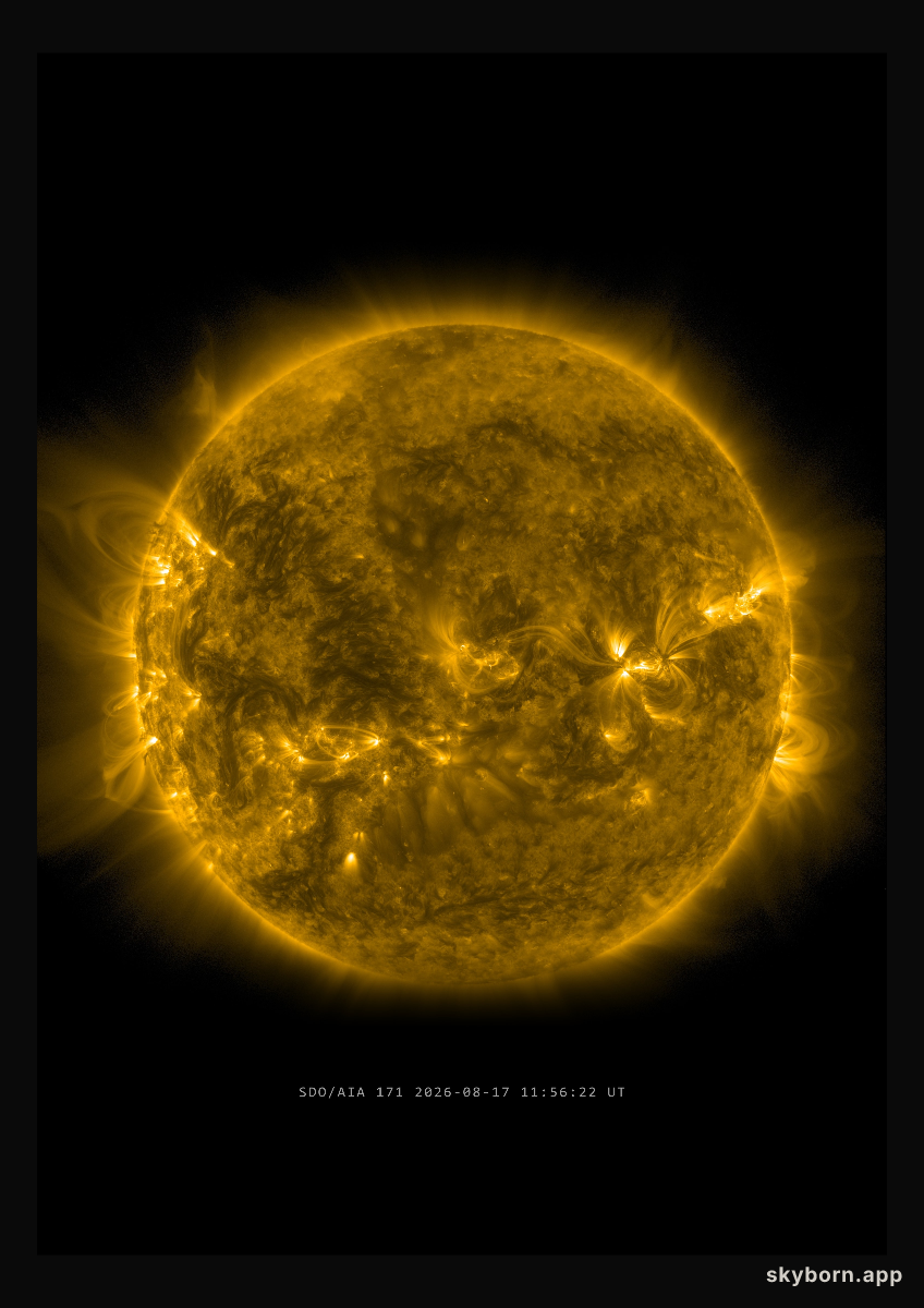 The Sun on 17 August 2026