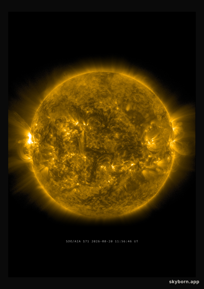 The Sun on 20 August 2026