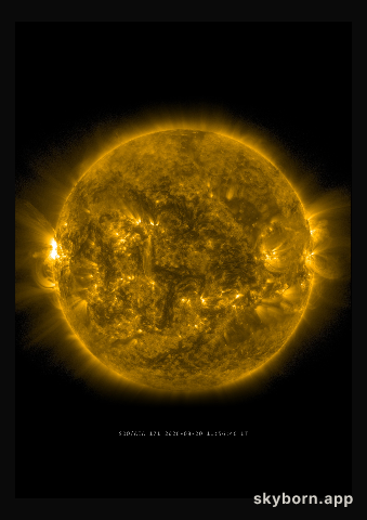 The Sun on 20 August 2026