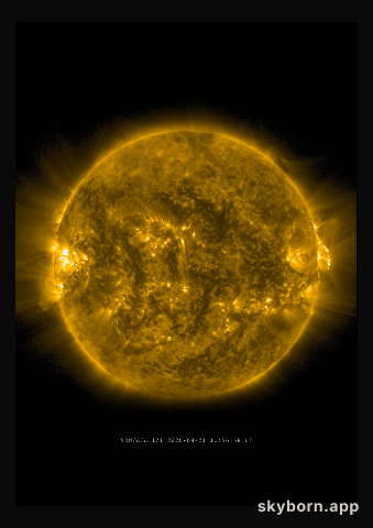 The Sun on 21 August 2026