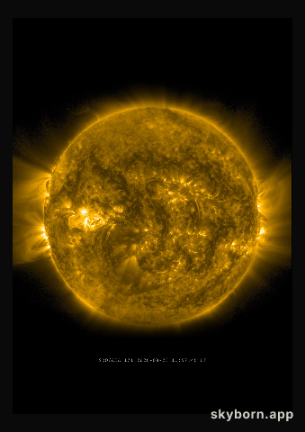 The Sun on 23 August 2026