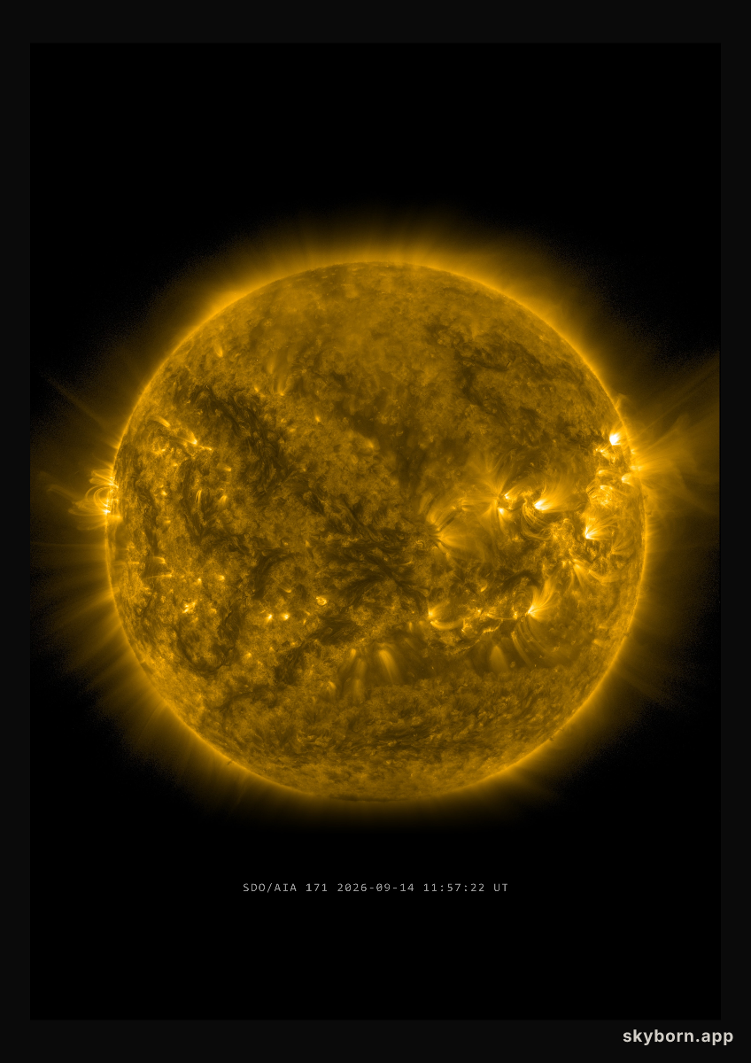 The Sun on 14 September 2026