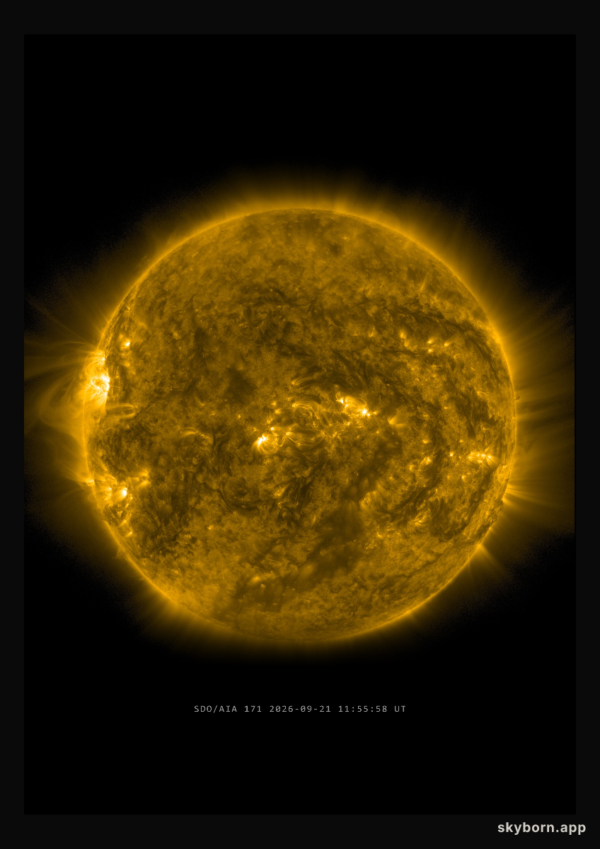The Sun on 21 September 2026