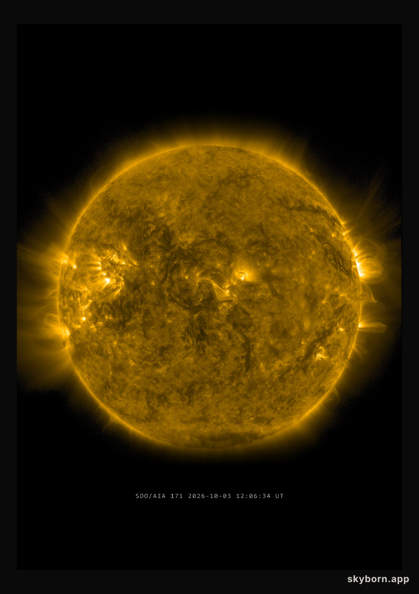 The Sun on 3 October 2026