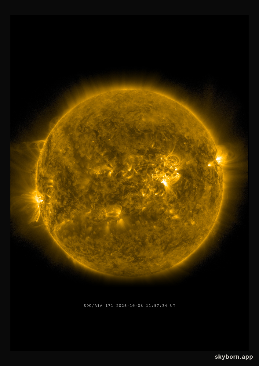The Sun on 8 October 2026