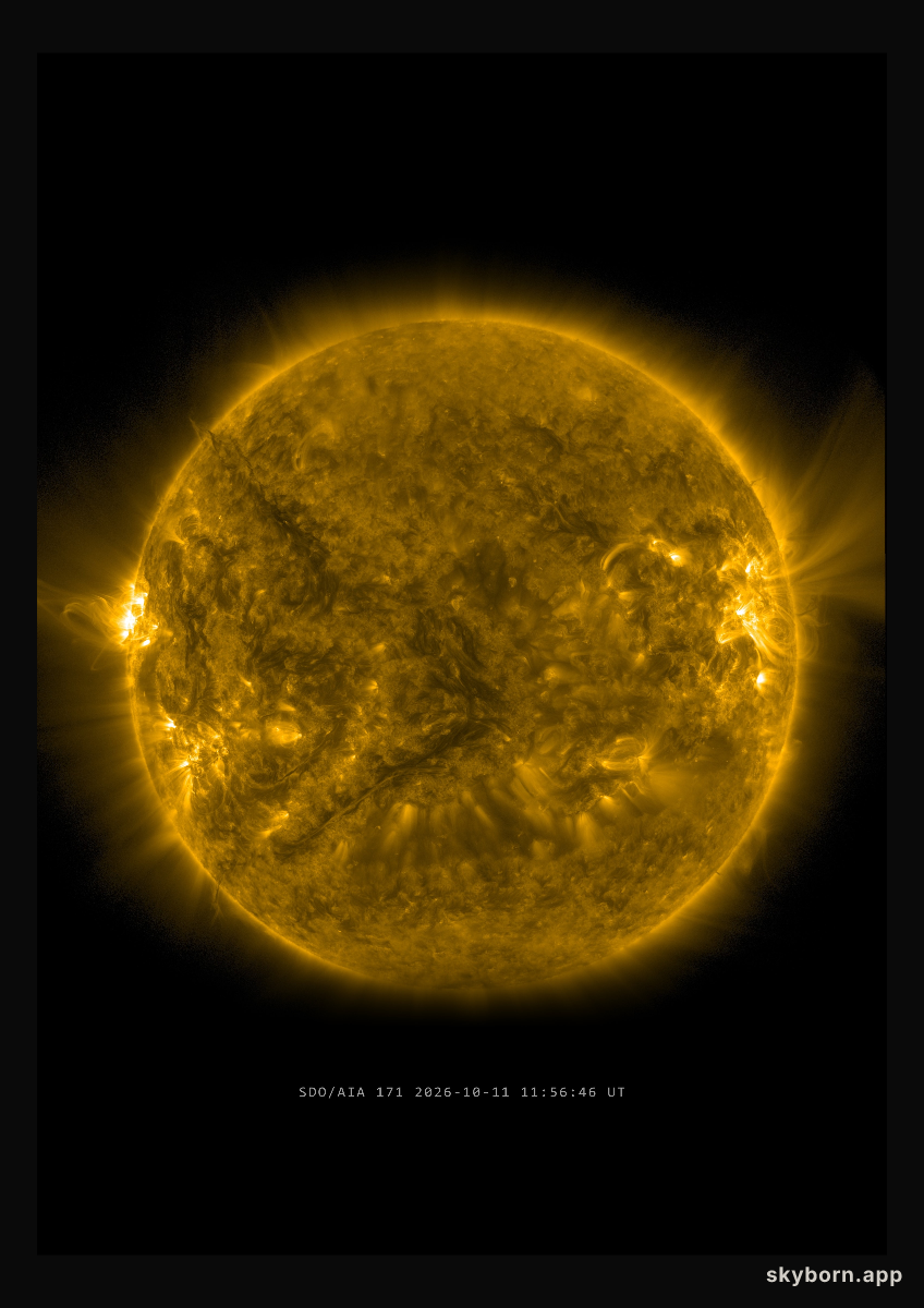 The Sun on 11 October 2026