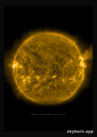 The Sun on 12 October 2026