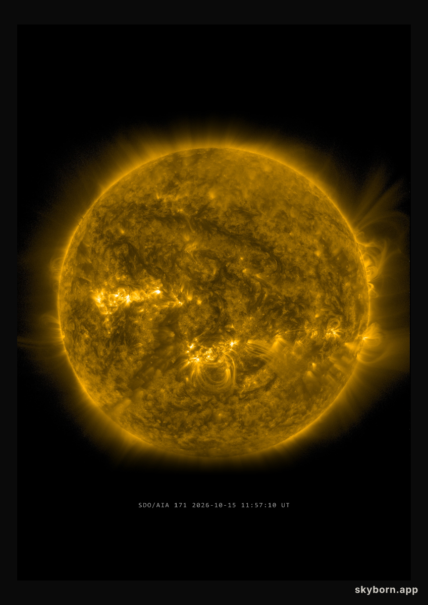 The Sun on 15 October 2026